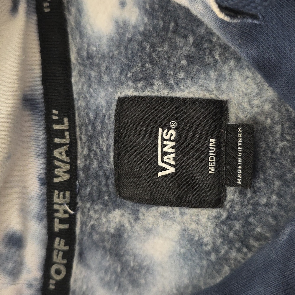 Vans Multicolor Tie-Dye Hoodie Unixes Size M - Picture 6 of 7